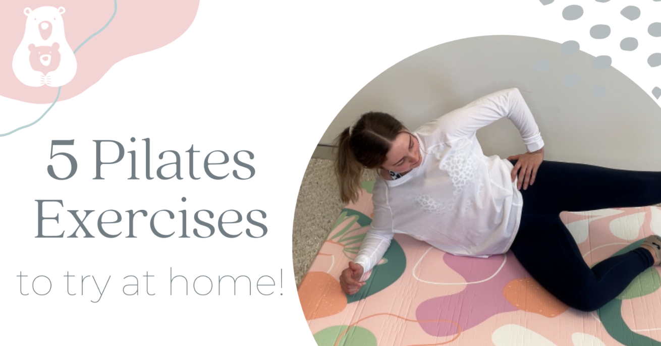 5 pilates exercises to try at home for mums 